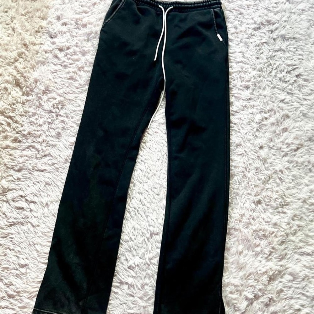 Sumwon Edgy Urban Casual Baggy Sweatpants Mens XS Distressed Rugged Oversized